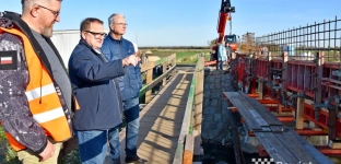 Trwa przebudowa mostu w Marcinkowicach