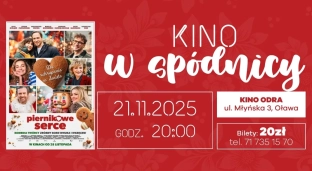 Piernikowe Serce w Kinie w Spódnicy