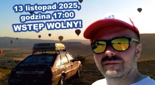 Złombolowa odyseja kapitana Luxtorpedy - spotkanie podróżnicze w Wenie