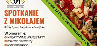 Świąteczne Spotkanie z Mikołajem w Oławie. Pomóż Antosiowi Wasiakowi