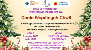 Świąteczne spotkanie seniorów w Bystrzycy