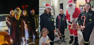 Grędzina: Mikołajkowa tym razem przyjechał Fiatem 126p