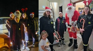 Grędzina: Mikołajkowa tym razem przyjechał Fiatem 126p