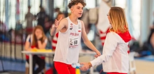 Fabian Gruszecki najlepszy w skoku wzwyż