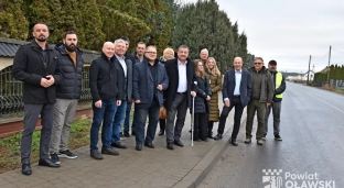 Droga z Minkowic Oławskich do Bystrzycy została odebrana