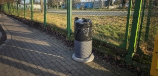 Nowe kosze w mieście