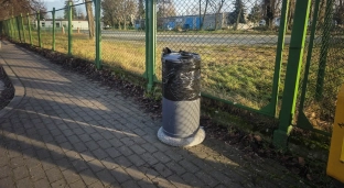 Nowe kosze w mieście