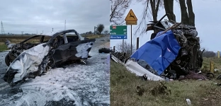 Tragiczny poranek. Sześć osób zginęło w wypadku na trasie Oława-Brzeg