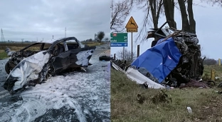 Tragiczny poranek. Sześć osób zginęło w wypadku na trasie Oława-Brzeg