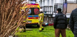 Wszystkie służby na Paderewskiego. Z balkonu wypadł mężczyzna