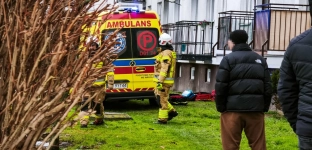 Wszystkie służby na Paderewskiego. Z balkonu wypadł mężczyzna