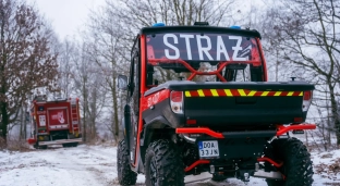 Strażacy z nowym pojazdem. Wielozadaniowy UTV wzmocni działania ratownicze