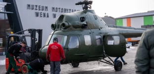 Takiego eksponatu jeszcze nie było. Śmigłowiec Mi-2 w Muzeum Wena