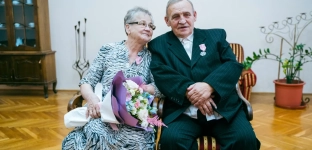 Państwo Wilk z Oławy świętowali jubileusz Złotych Godów