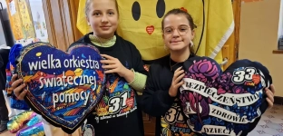 Finał WOŚP w Szkole Podstawowej nr 1 w Oławie