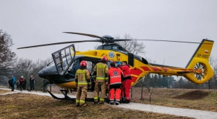 Duże stężenie czadu. Mężczyzna trafił do szpitala