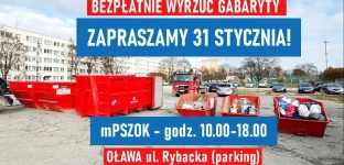 Oddaj gabaryty. Kolejna akcja mobilnego punktu zbiórki odpadów