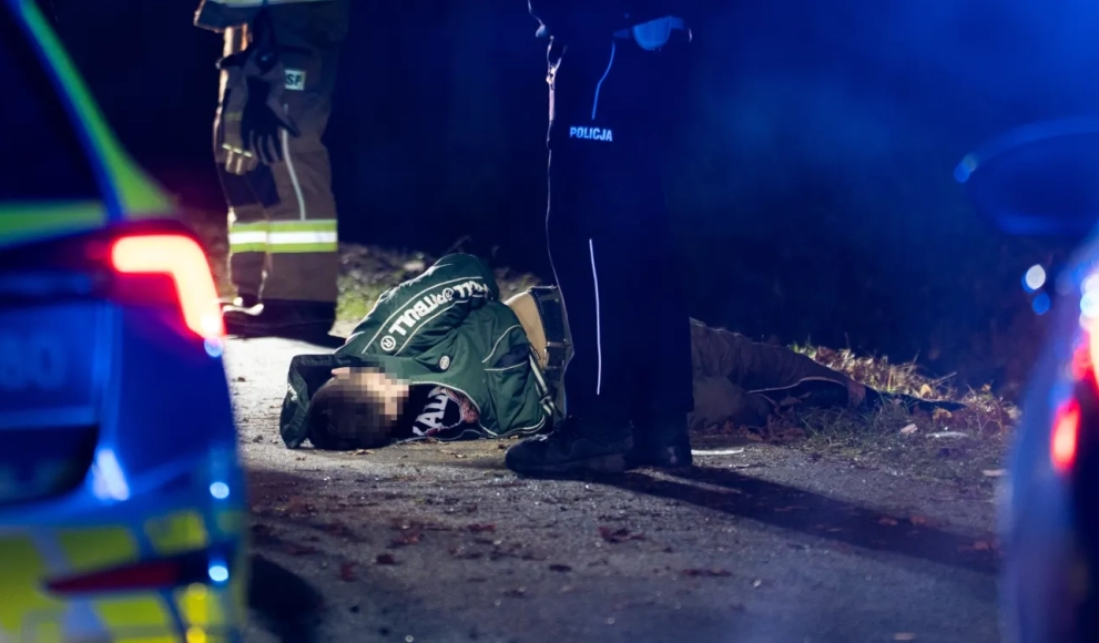 Pościg zakończył się w rowie, w aucie były narkotyki