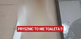 Prysznic to nie toaleta. Centrum Sportu i Rekreacji alarmuje!
