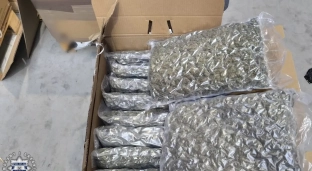 Zamiast komponentów do urządzeń, dostali paletę marihuany wartej 2,5 miliona złotych