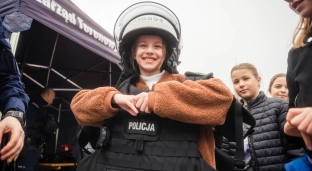 Tak wyglądał pierwszy dzień wiosny z oławską Policją