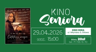 Kino Seniora zaprasza na seans