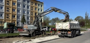 Ruszyła przebudowa ulicy Hirszfelda w Jelczu-Laskowicach