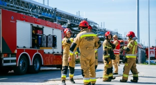 Drony, wodór i akcje ratunkowe. Duże ćwiczenia służb w Gaju Oławskim