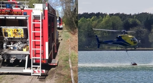 Pożar w Kopalinie i ostrzeżenie RCB dla powiatu oławskiego