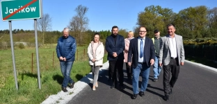 Zakończono remont drogi na odcinku Janików-Hanna