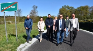 Zakończono remont drogi na odcinku Janików-Hanna