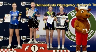 Tenis stołowy: dwa medale trafiły do Oławy