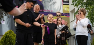Oława: Maja Mecan symbolicznie odsłoniła swój mural