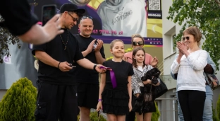 Oława: Maja Mecan symbolicznie odsłoniła swój mural