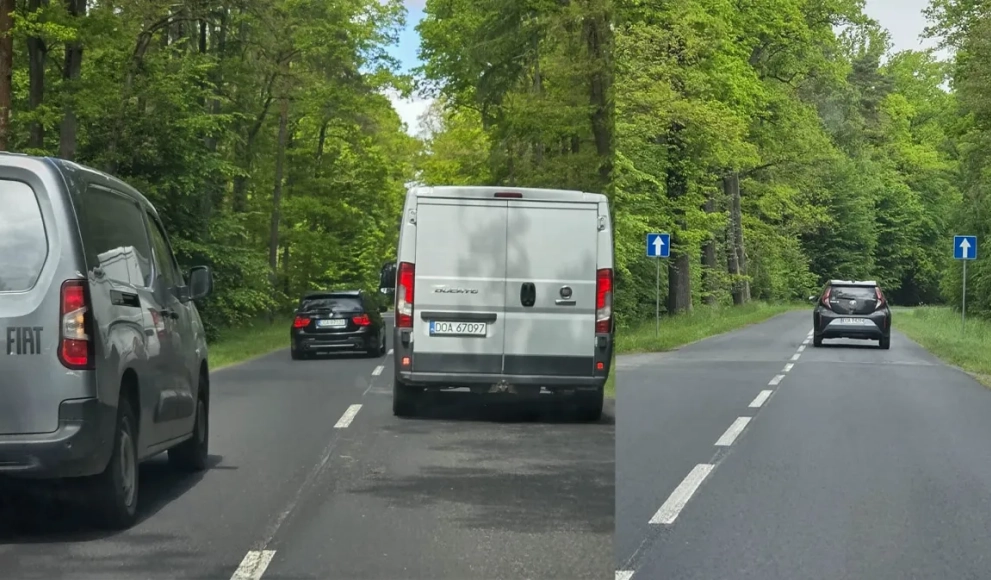 Kierowcy mylą organizację ruchu. Na trasie Janików - Hanna robi się niebezpiecznie