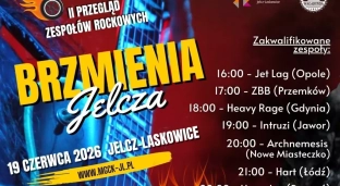 Wracają Rockowe Brzmienia Jelcza. Znamy finalistów konkursu