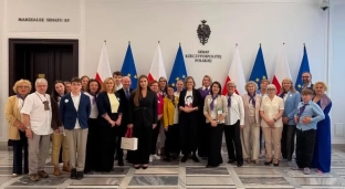Patriotyczny dzień KGW Bystrzyca w Warszawie
