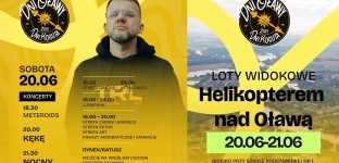 Dziś drugi dzień Dni Oławy. Przed nami KęKę, Nocny Kochanek i loty helikopterem