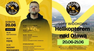 Dziś drugi dzień Dni Oławy. Przed nami KęKę, Nocny Kochanek i loty helikopterem