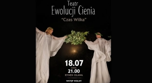 Spektakl Teatru Ewolucji Cienia na Rynku