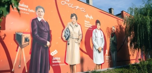 Kobiety Oławy na wyjątkowym muralu. Dzieło można już podziwiać [ZDJĘCIA]