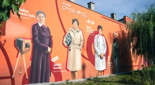 Kobiety Oławy na wyjątkowym muralu. Dzieło można już podziwiać [ZDJĘCIA]