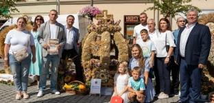Chwalibożyce ponownie z najpiękniejszym wieńcem