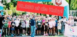 Oławski Bieg Kolorów ERGIS za nami. Zebrano ponad 10 tysięcy złotych dla Kuby