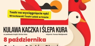 Kulawa kaczka i ślepa kura w Oławie. Wyjątkowy spektakl dla dzieci