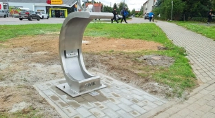 Nowe poidełko w mieście