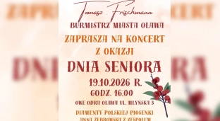 Dzień Seniora w Oławie. Burmistrz zaprasza na koncert