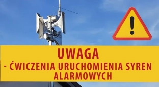 W Gminie Oława zawyją syreny alarmowe. Zaplanowano ćwiczenia