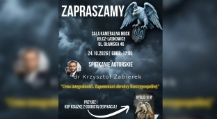 Spotkanie autorskie z dr. Krzysztofem Żabierkiem w Jelczu-Laskowicach