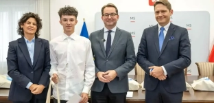 Wiktor Dacyszyn nagrodzony w Ministerstwie Sprawiedliwości